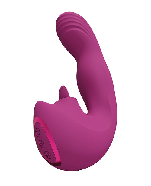 Shots Yumi Triple Action G-spot Vibrator & Stimulator