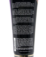 Shunga Kissable Massage Cream - 7 Oz