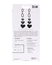 Sex & Mischief Heart Nipple Ties