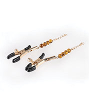 Sincerely Amber Beaded Nipple Clamps