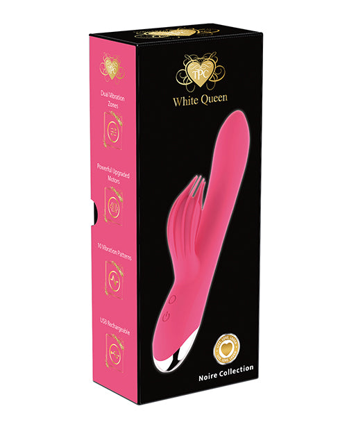 White Queen Tickling & Fluttering Rabbit Vibe - Pink