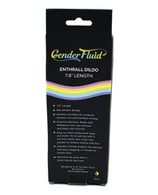 Gender Fluid 7.8' Enthrall Strap On Dildo - Black