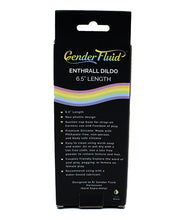 Gender Fluid 6.5' Enthrall Strap On Dildo - Black