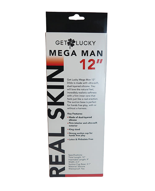 Get Lucky 12' Real Skin Series Mega Man - Flesh