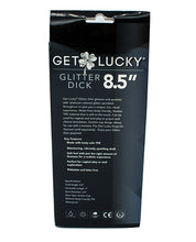 Get Lucky 8.5' Real Skin Glitter Dick - Clear