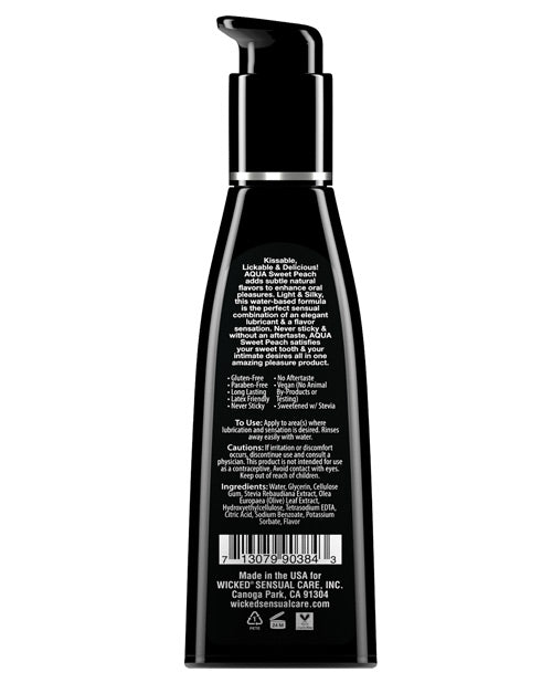 Wicked Sensual Care Water Based Lubricant - 4 Oz