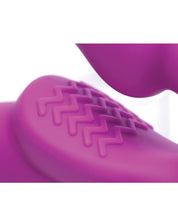 Strap U Vibrating Strapless Silicone Strap on Dildo