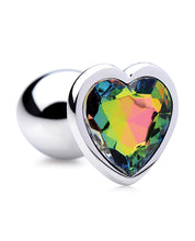 Bootysparks Rainbow Prism Heart Anal Plug