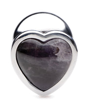 Booty Sparks Gemstones Amethyst Heart Anal Plug