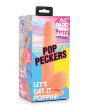 Pop Peckers 6.5' Dildo W/balls