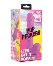 Pop Peckers 6.5' Dildo W/balls