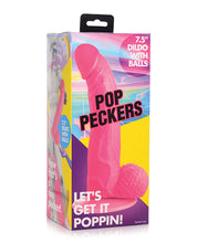 Pop Peckers 7.5' Dildo W/balls