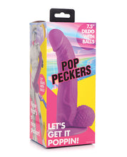 Pop Peckers 7.5' Dildo W/balls