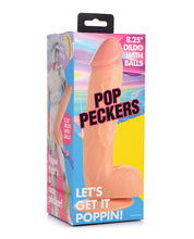 Pop Peckers 8.25' Dildo W/balls