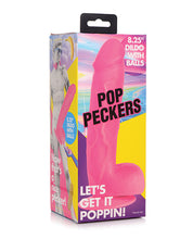 Pop Peckers 8.25' Dildo W/balls