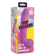 Pop Peckers 8.25' Dildo W/balls