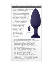 Zero Tolerance Wicked Twister Anal Rechargeable - Purple