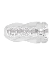 Zero Tolerance Swirl Stroker - Clear/Blue