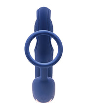 Zero Tolerance Extra Mile C Ring Vibrator - Blue