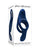 Zero Tolerance Ring Around the Rosy Cock & Ball Vibrator - Blue