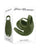 Zero Tolerance Nutty Buddy Cock & Ball Vibrator - Green