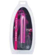 Erotic Toy Company Chrome Classics 7' Vibe - Pink