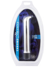 Erotic Toy Company Chrome Classics 7' G Spot Vibe - Silver