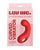 Luv Inc. Curved Vibrator - Red