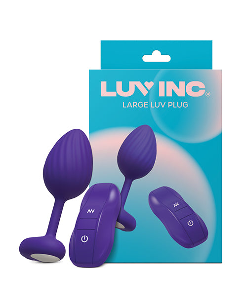 Luv Inc. Luv Plug - Large Purple