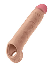 Shaft Flexskin Liquid Silicone 7.8' Vibrating Sheath - Pine