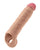 Shaft Flexskin Liquid Silicone 7.8" Vibrating Sheath - Pine