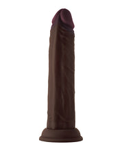 Shaft Model J Flexskin Liquid Silicone 8.5' Dong - Mahogany