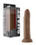 Shaft Model J Liquid Silicone 7.5' Dong - Oak