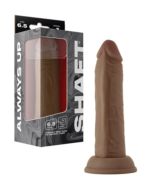 Shaft Model J Liquid Silicone 6.5' Dong - Oak