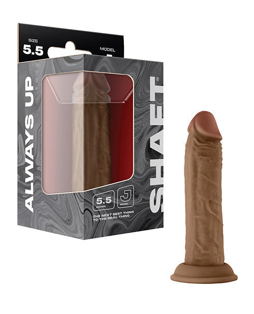 Shaft Model J Flexskin Liquid Silicone 5.5' Dong - Oak
