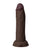 Shaft Flexskin Liquid Silicone 6.5' Vibrating Dong - Mahogany