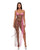 Animal Instincts Mesh Nightgown & Panty - Pink Leopard MD