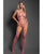 Sheer Lasting Impressions Halter Body Stocking - Pink O/S