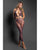 Sheer Set Me Free Mesh Body Stocking w/Zebra Pattern & Open Crotch - Purple O/S