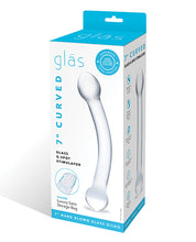 Glas 7' Curved Glass G Spot Stimulator - Clear