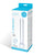 Glas 7" Straight Glass Dildo - Clear