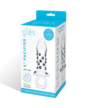 Glas Pacifier Glass Butt Plug