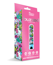 Buzzed 3.5' Rechargeable Bullet - Stoner Chick Blue