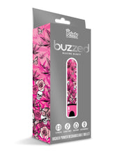 Buzzed 3.5' Rechargeable Bullet - Blazing Beauty Pink