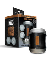MSTR B8 Double Play Pro Vibrating Clear-View Dual End Stroker