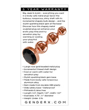 Gender X Gold Digger Large - Rose Gold/Black