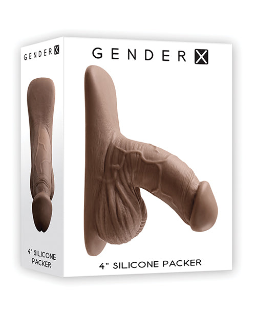 Gender X 4' Silicone Packer - Dark