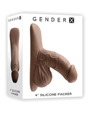 Gender X 4' Silicone Packer - Dark