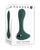 Gender X Goes Anywhere Vibrating Silicone Plug - Teal