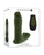 Gender X The Hunk Dual Anal Vibrator w/Remote Control - Green